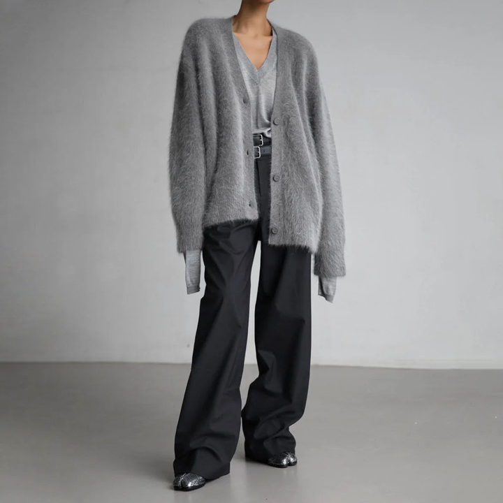 Catherine | Cardigan en cachemire col V
