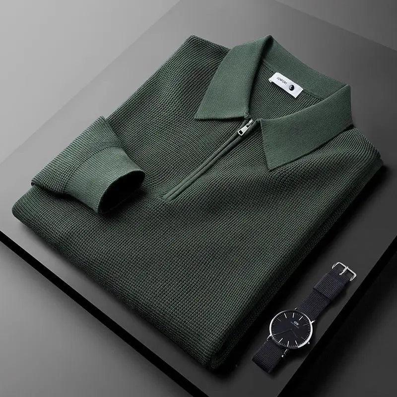 SWEAT CLASSIQUE EN MAILLE WAFFLE POUR HOMME