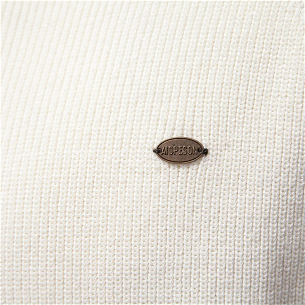 PULL À COL ZIPPÉ POUR HOMME