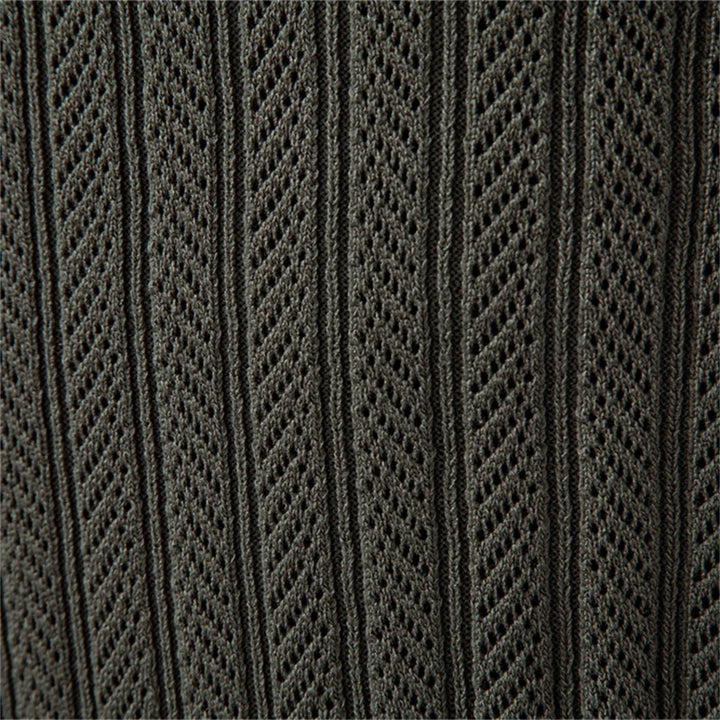 POLO TEXTURÉ ZIPPÉ POUR HOMME