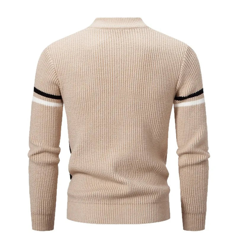 PULL EN MAILLE COLORÉ POUR HOMME
