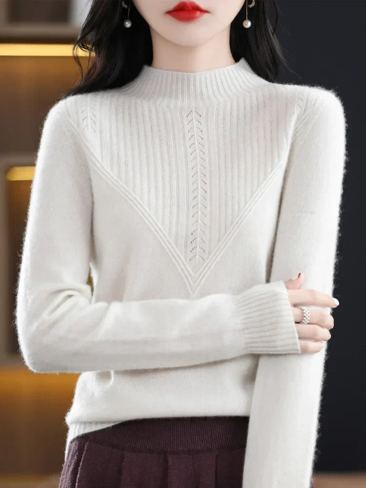Clarence | Pull en cachemire col rond