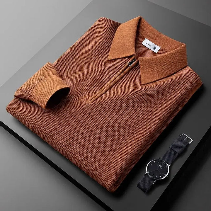 SWEAT CLASSIQUE EN MAILLE WAFFLE POUR HOMME