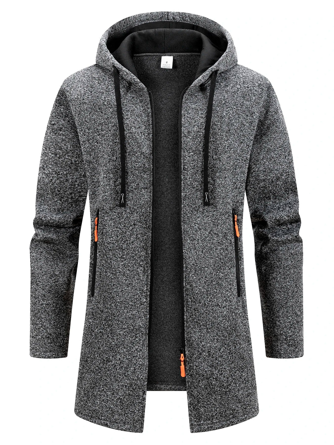 VESTE ÉLÉGANTE AVEC CAPUCHE POUR HOMME