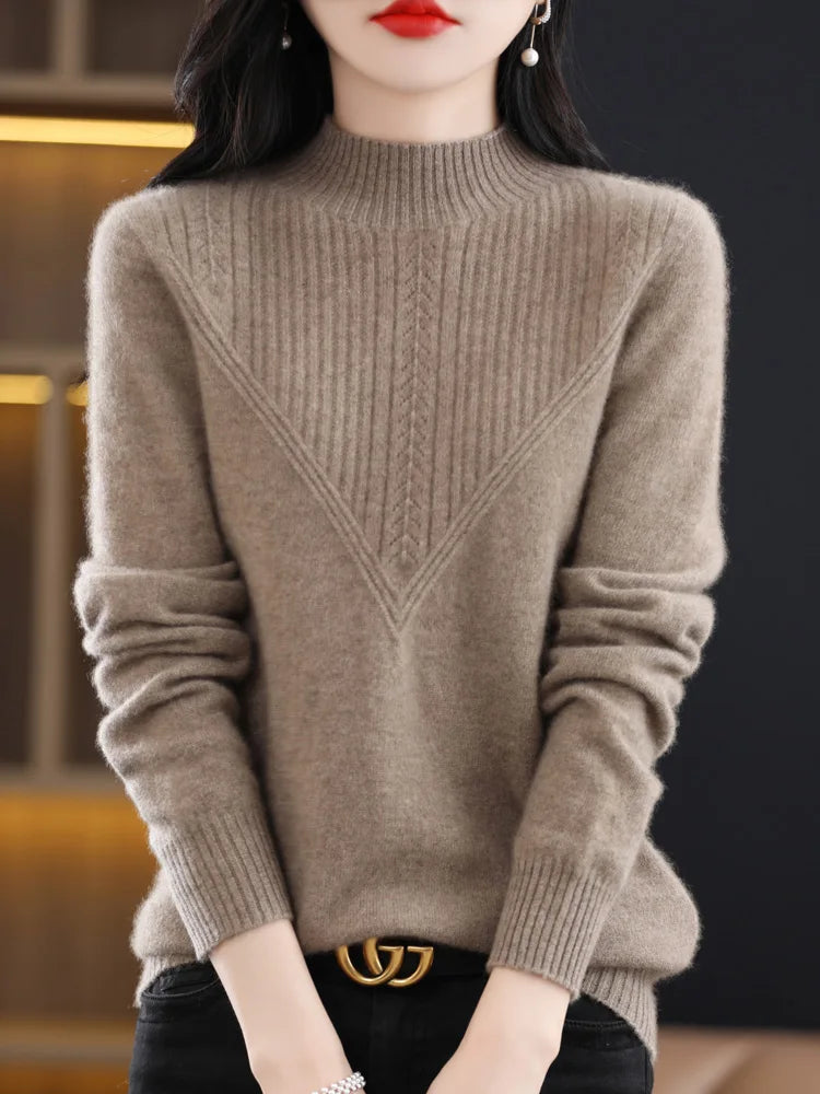 Clarence | Pull en cachemire col rond