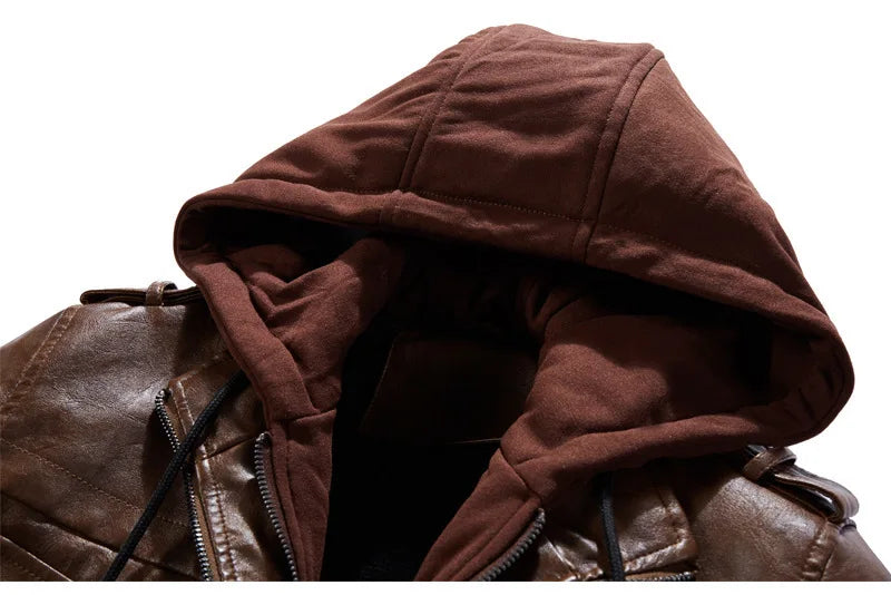 VESTE DE VILLE EN CUIR POUR HOMME