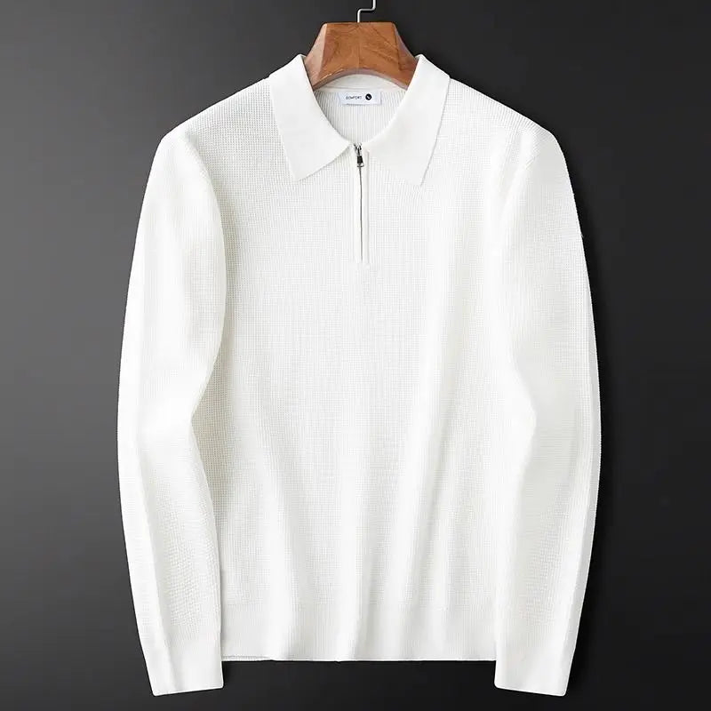 SWEAT CLASSIQUE EN MAILLE WAFFLE POUR HOMME