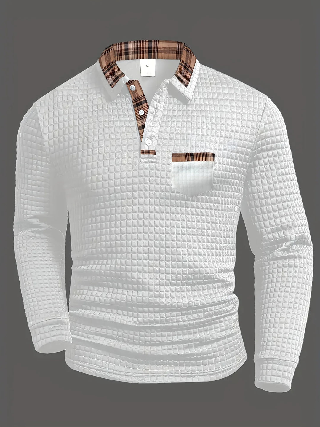 POLO À CARREAUX