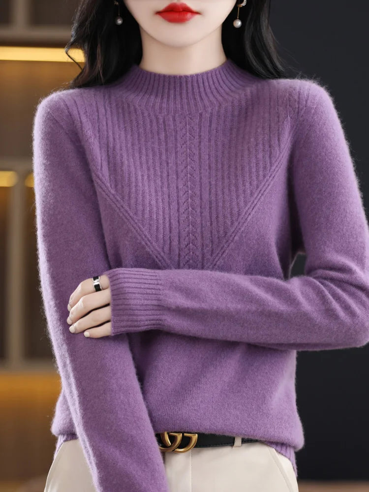 Clarence | Pull en cachemire col rond