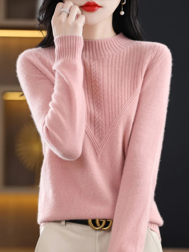 Clarence | Pull en cachemire col rond