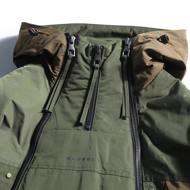 VESTE HOMME AVEC DOUBLE ZIP