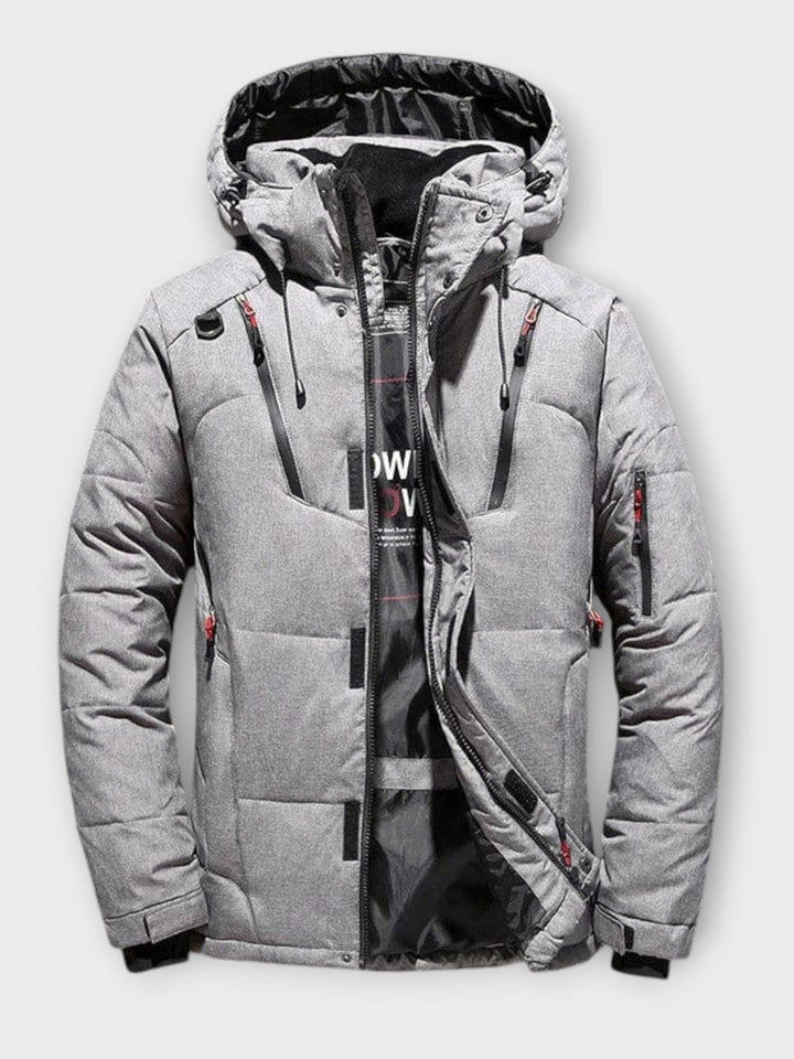 VESTE D'HIVER SOLIDE POUR HOMME