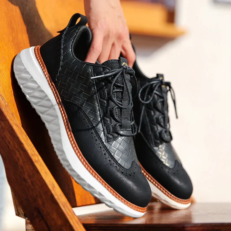 BASKETS EN CUIR PREMIUM