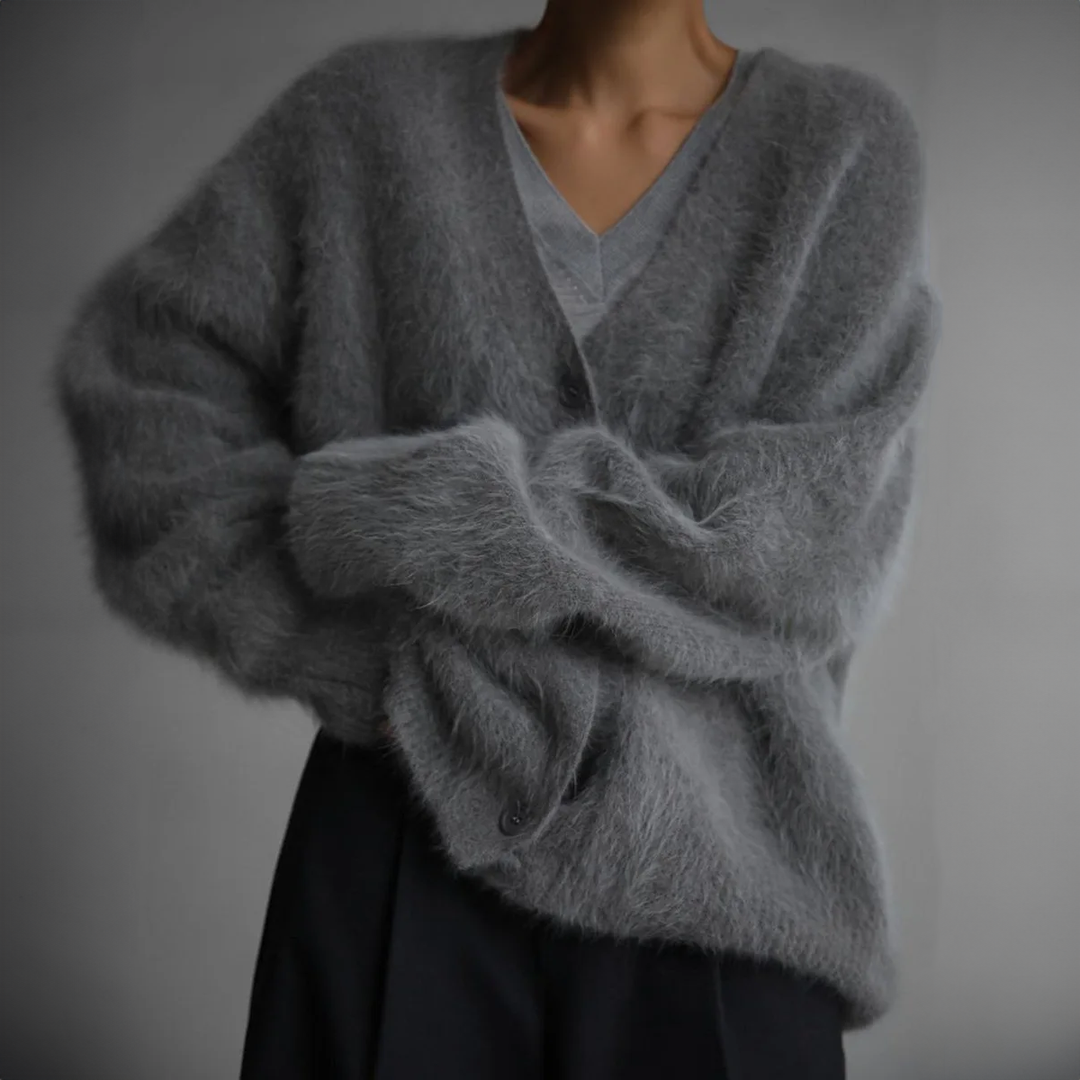 Catherine | Cardigan en cachemire col V