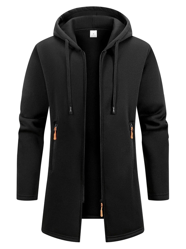VESTE ÉLÉGANTE AVEC CAPUCHE POUR HOMME