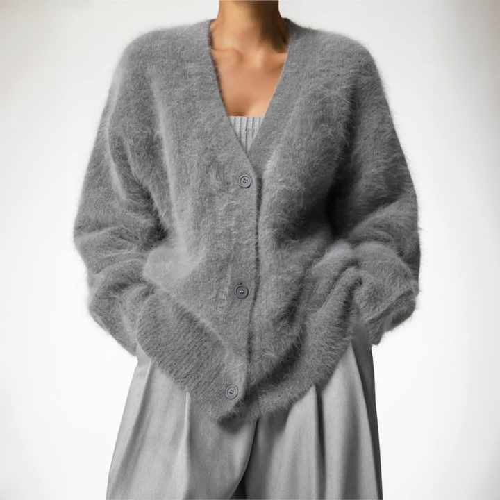 Catherine | Cardigan en cachemire col V