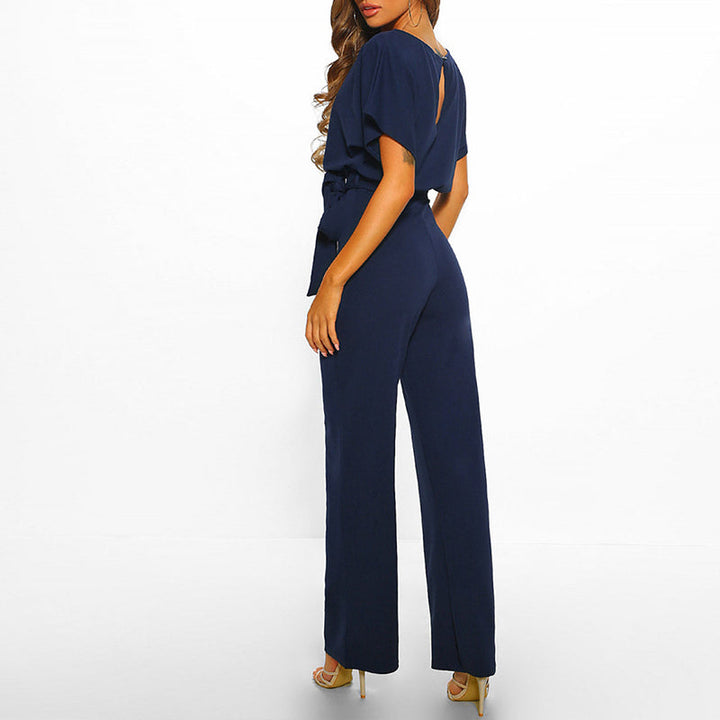 Elianne | Combinaison élégante à taille nouée