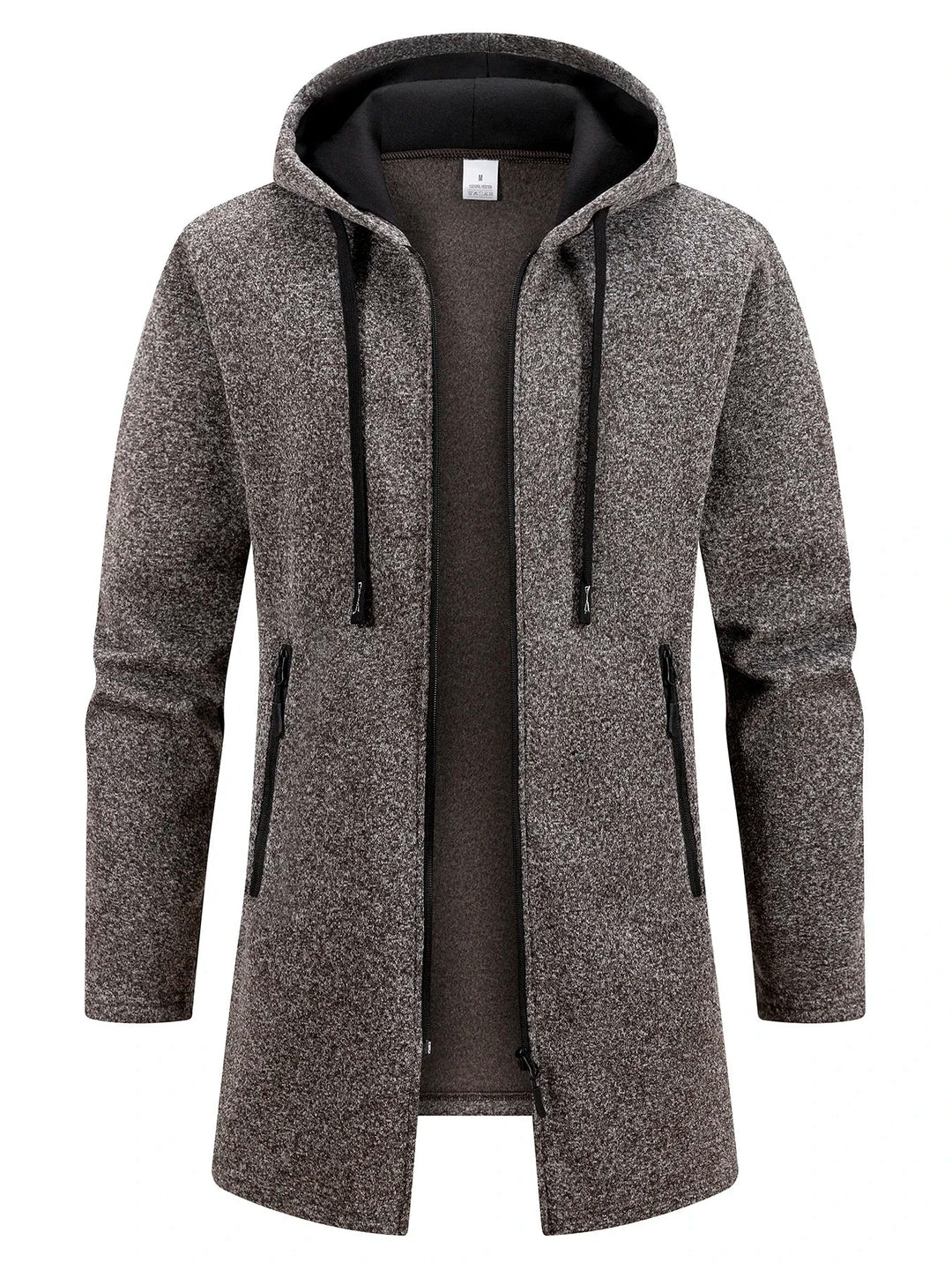 VESTE ÉLÉGANTE AVEC CAPUCHE POUR HOMME