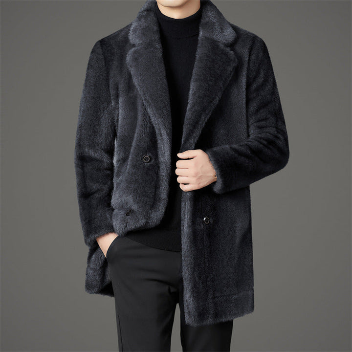 MANTEAU EN VISON DE LUXE