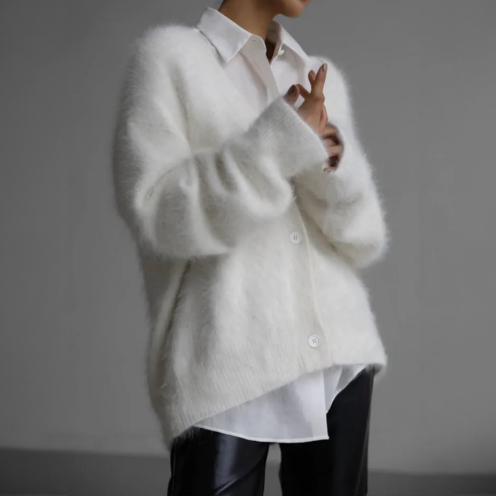 Catherine | Cardigan en cachemire col V