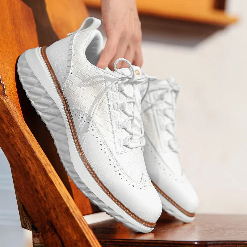 BASKETS EN CUIR PREMIUM