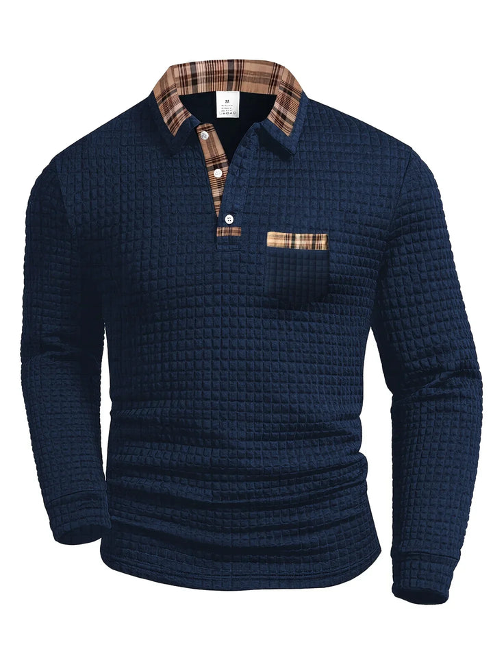 POLO À CARREAUX