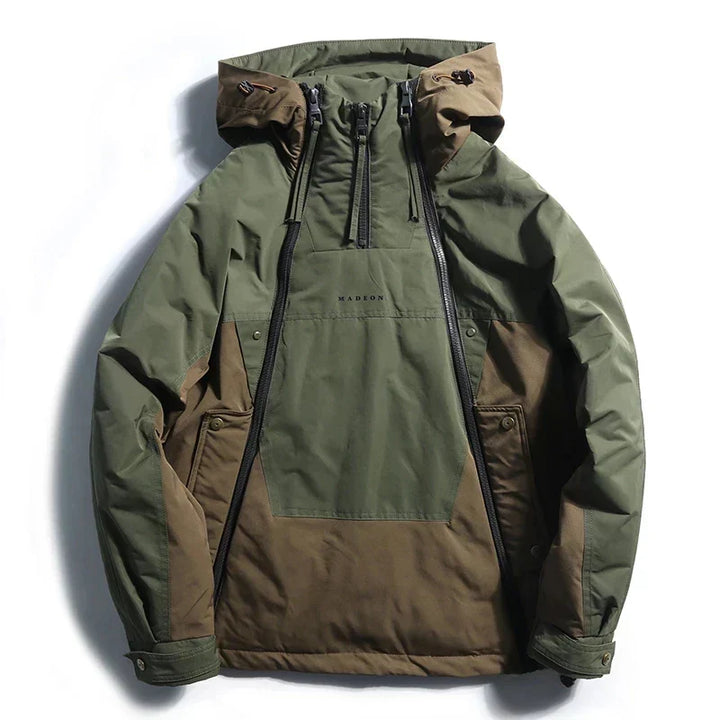 VESTE HOMME AVEC DOUBLE ZIP