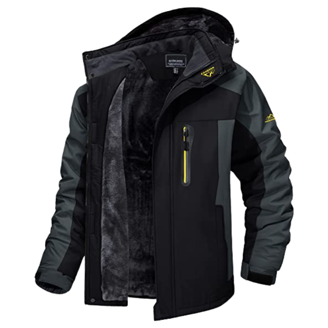 VESTE D'HIVER POUR HOMME EN EXTÉRIEUR