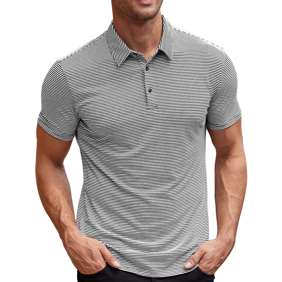 Striped Polo Shirt