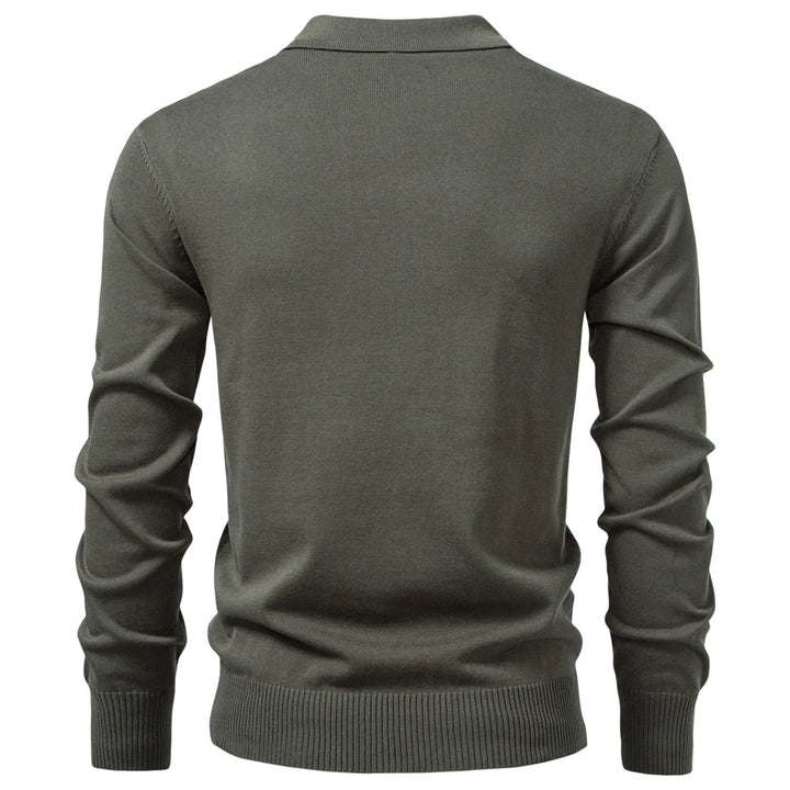 POLO TEXTURÉ ZIPPÉ POUR HOMME