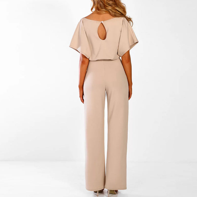 Elianne | Combinaison élégante à taille nouée
