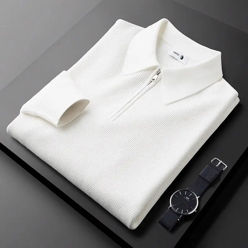 SWEAT CLASSIQUE EN MAILLE WAFFLE POUR HOMME