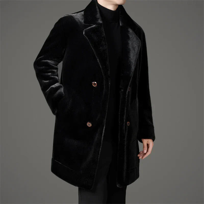 MANTEAU EN VISON DE LUXE