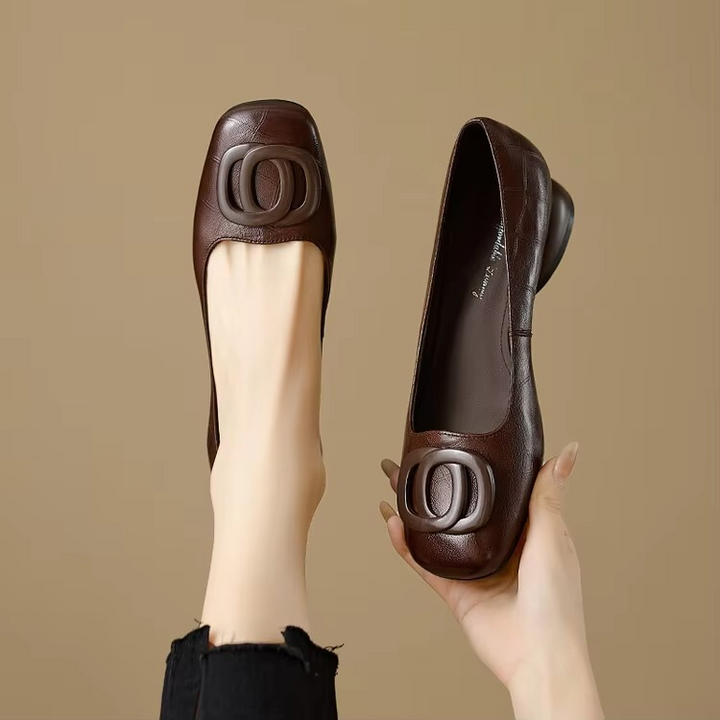 CAMILLE CANNES | Ballerines en cuir souple — Confort & Élégance