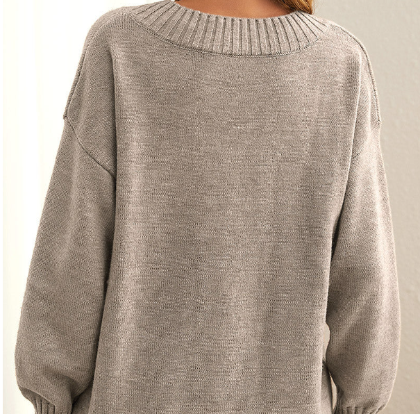Marguerite | Pull en cachemire col V