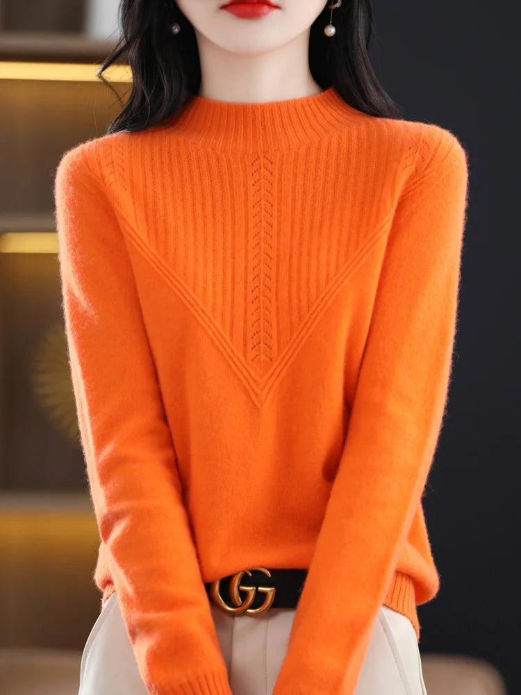 Clarence | Pull en cachemire col rond