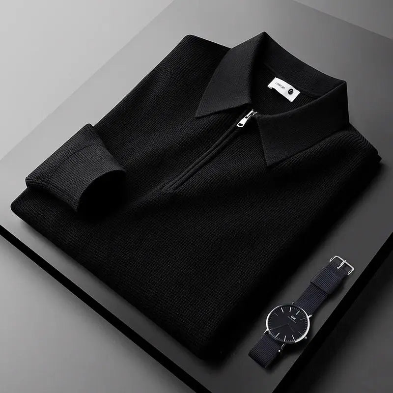 SWEAT CLASSIQUE EN MAILLE WAFFLE POUR HOMME