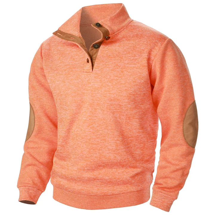 PULL EN MAILLE BOUTONNÉ POUR HOMME