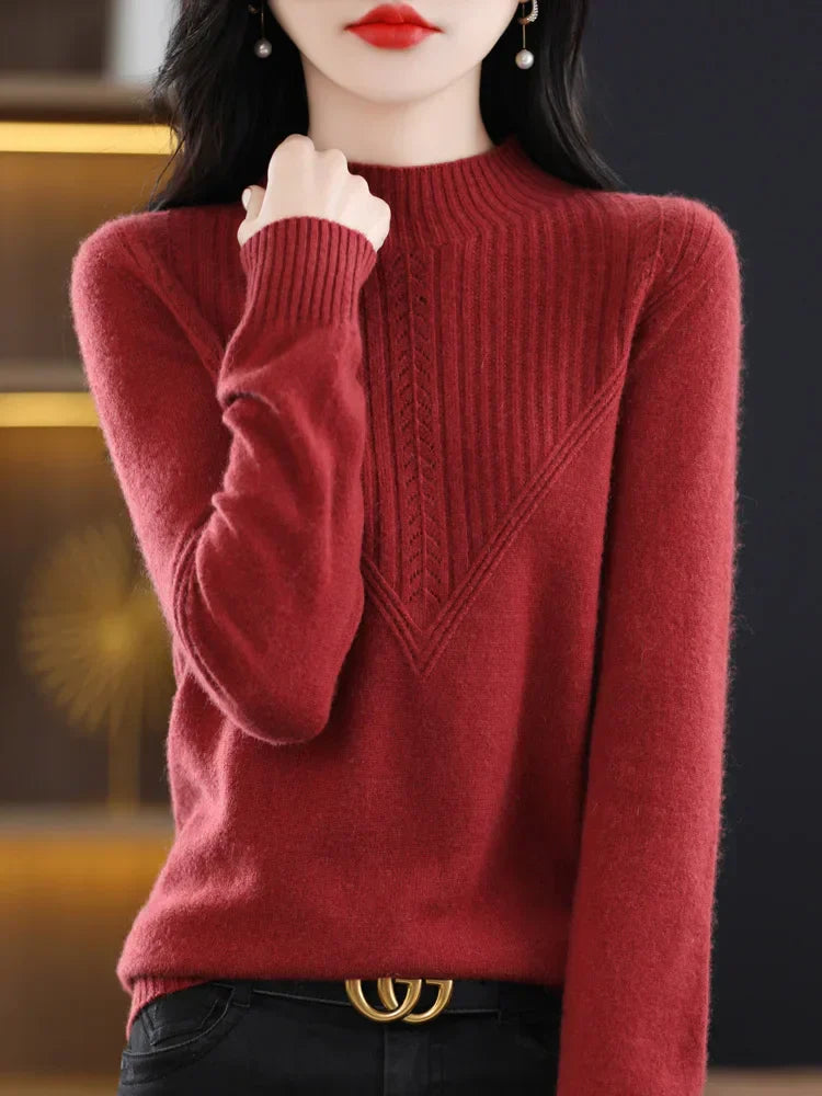 Clarence | Pull en cachemire col rond