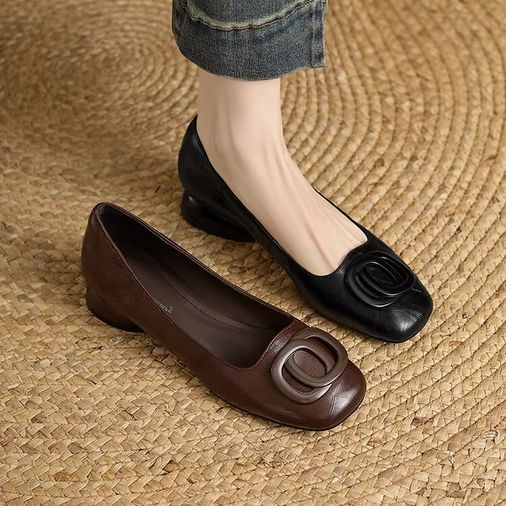CAMILLE CANNES | Ballerines en cuir souple — Confort & Élégance