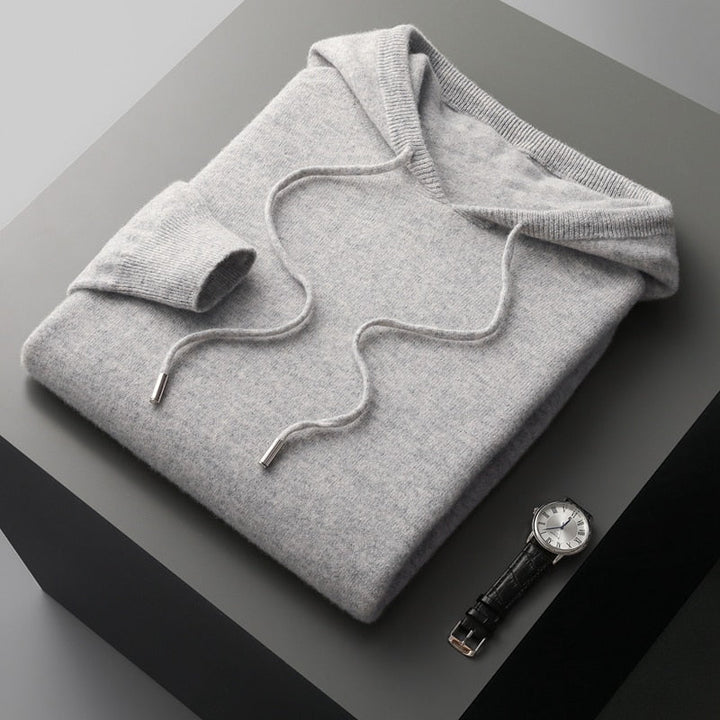 SWEAT À CAPUCHE MOELLEUX ET ÉLÉGANT POUR HOMME
