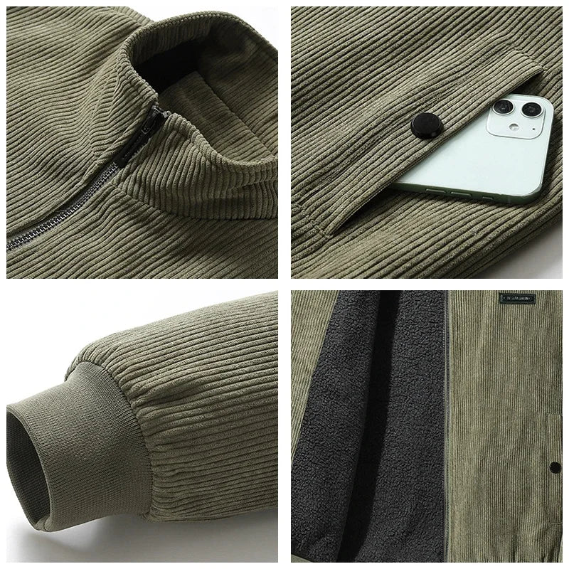 VESTE POLAIRE EN CORDON POUR HOMME