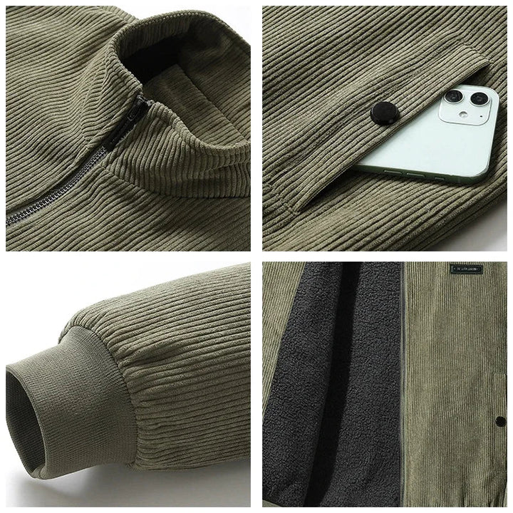 VESTE POLAIRE EN CORDON POUR HOMME