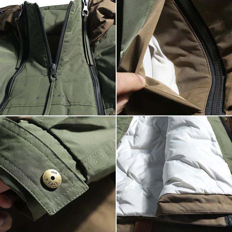 VESTE HOMME AVEC DOUBLE ZIP