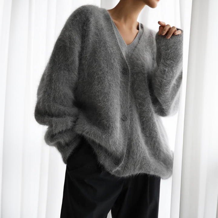 Catherine | Cardigan en cachemire col V