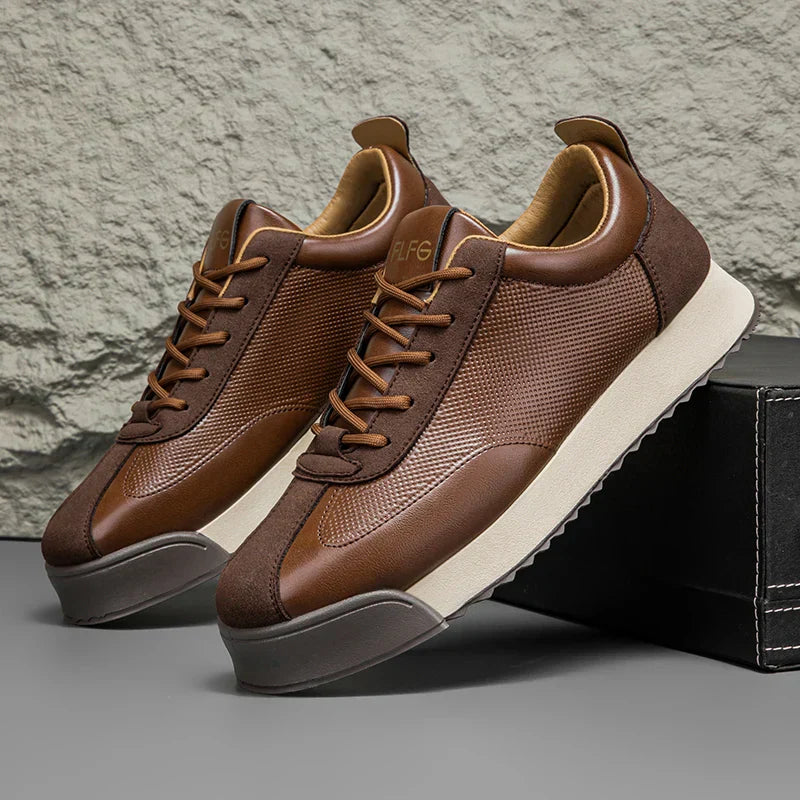 CHAUSSURES EN CUIR POUR HOMMES ÉLÉGANTES