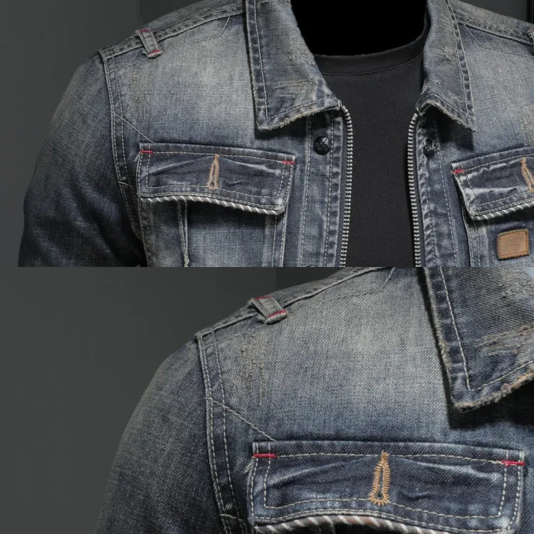 VESTE EN DENIM ÉLÉGANTE