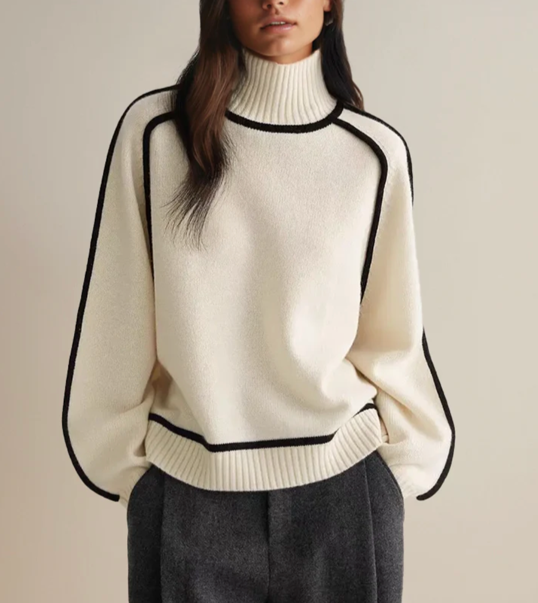 Camille Cannes | Pull Col Roulé Essential