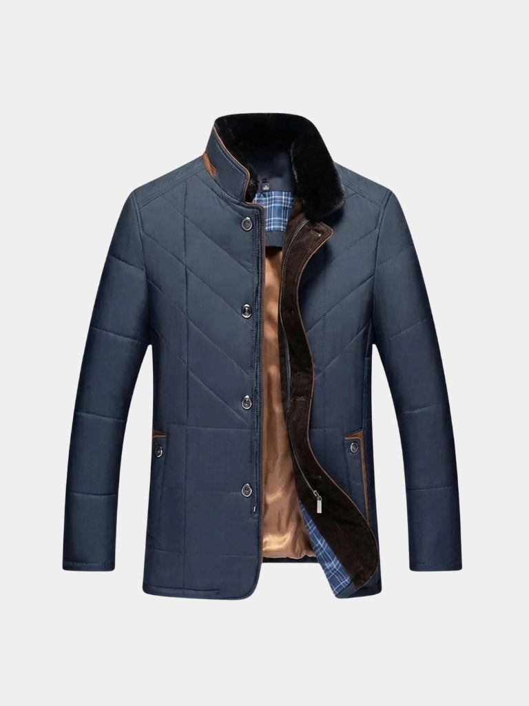 Padded winter jacket