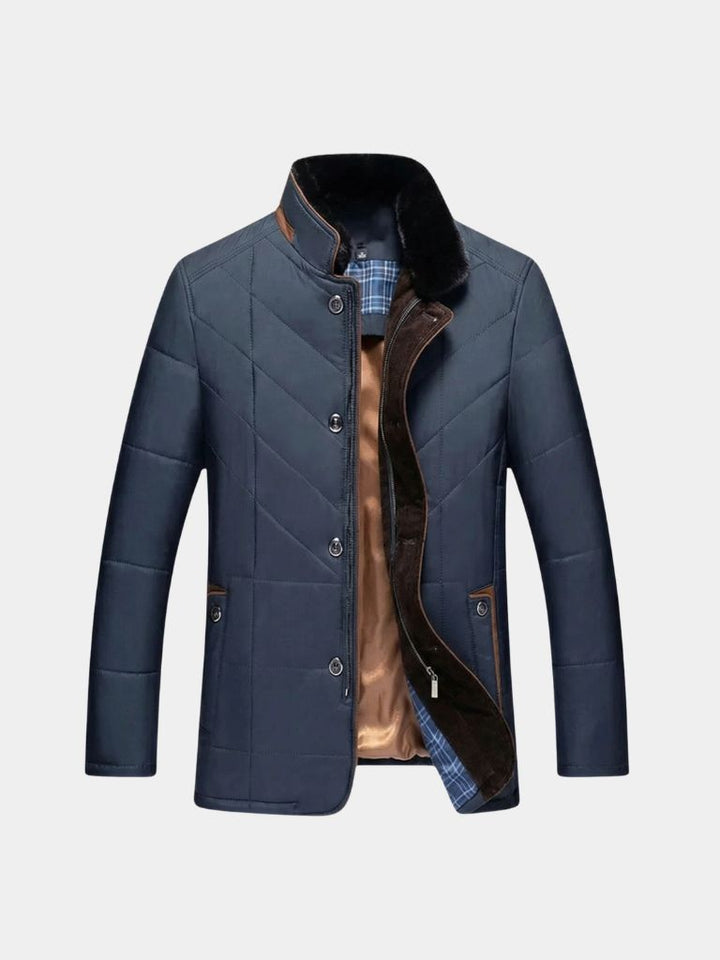 Padded winter jacket